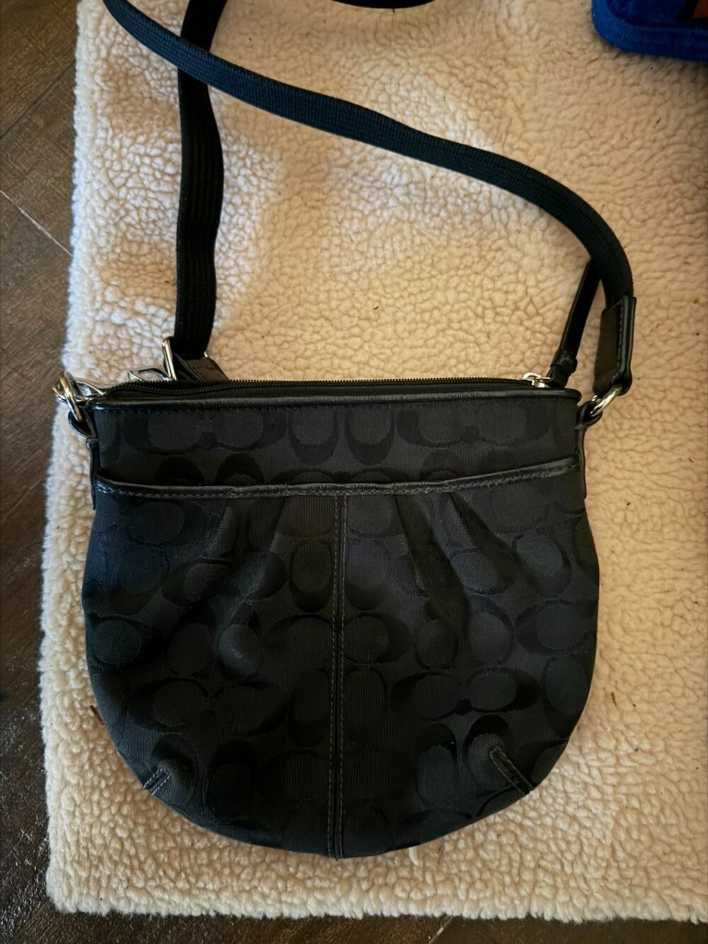 Coach Signature Jacquard crossbody